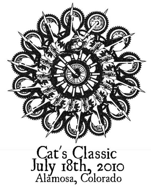 ChromaKit Graphic Design Cat's Classic 2010 t-shirt design