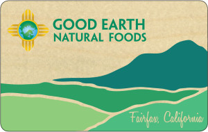 ChromaKit Graphic DesignGood Earth wooden gift card design